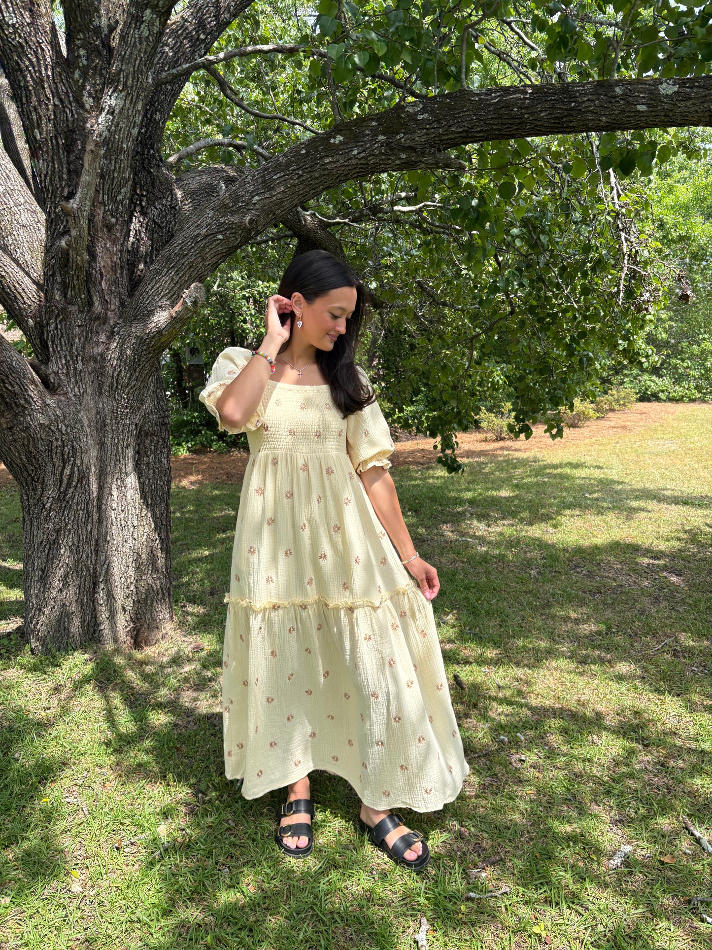 Bailey Embroidered Maxi