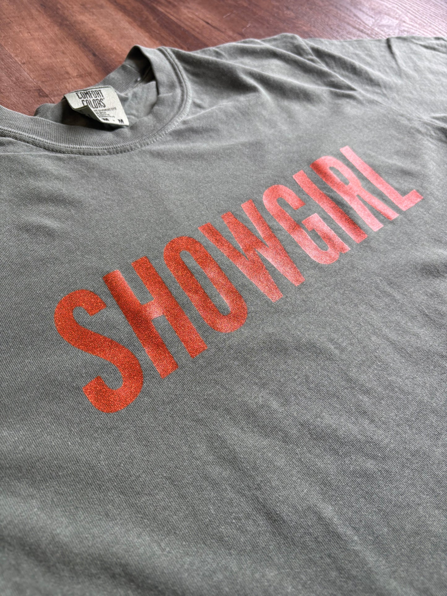 Showgirl Glitter Tee