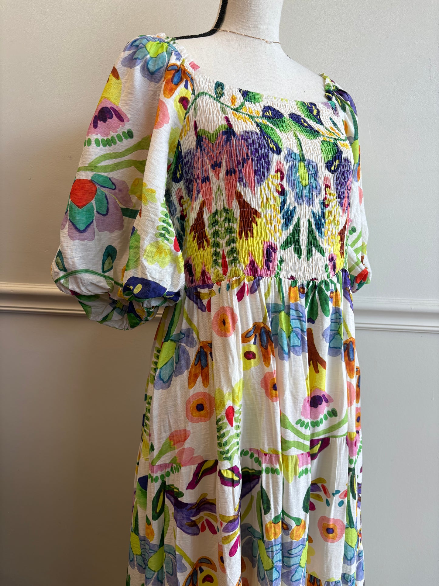 Jasmine Floral Maxi Dress