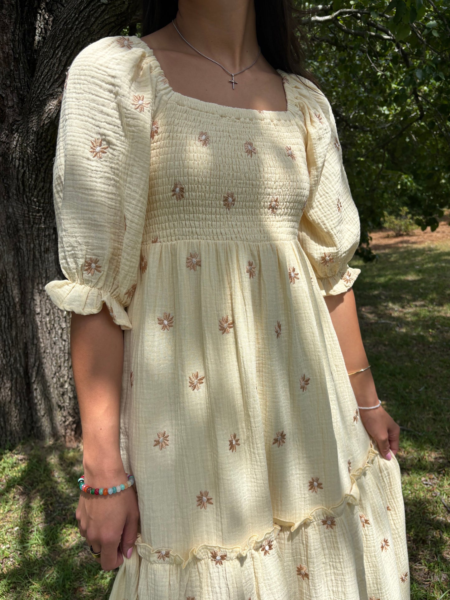 Bailey Embroidered Maxi