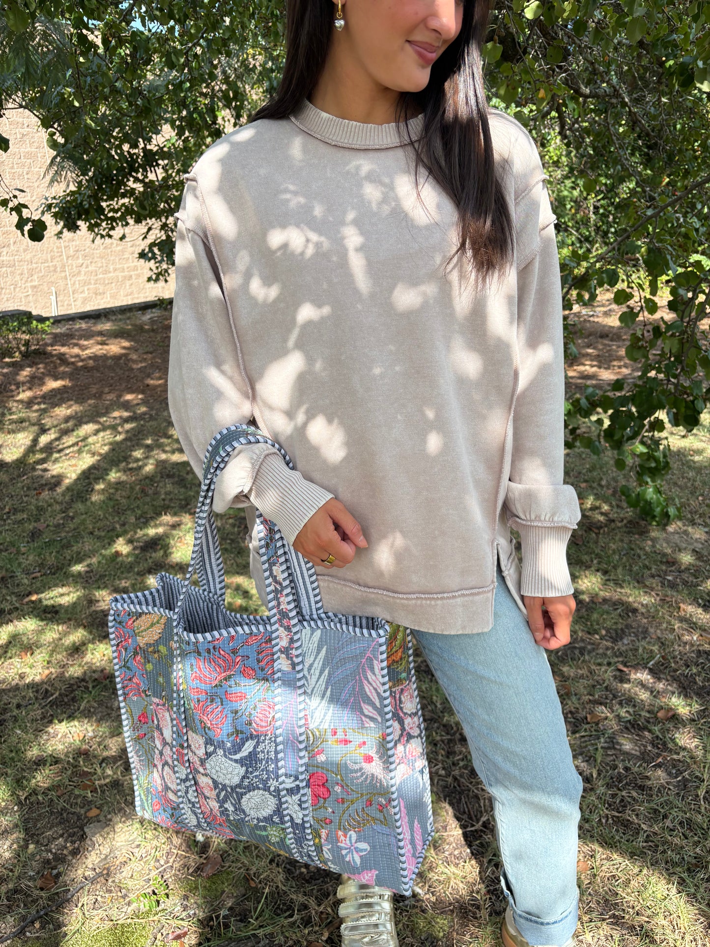 Cait Ash Mocha Pullover
