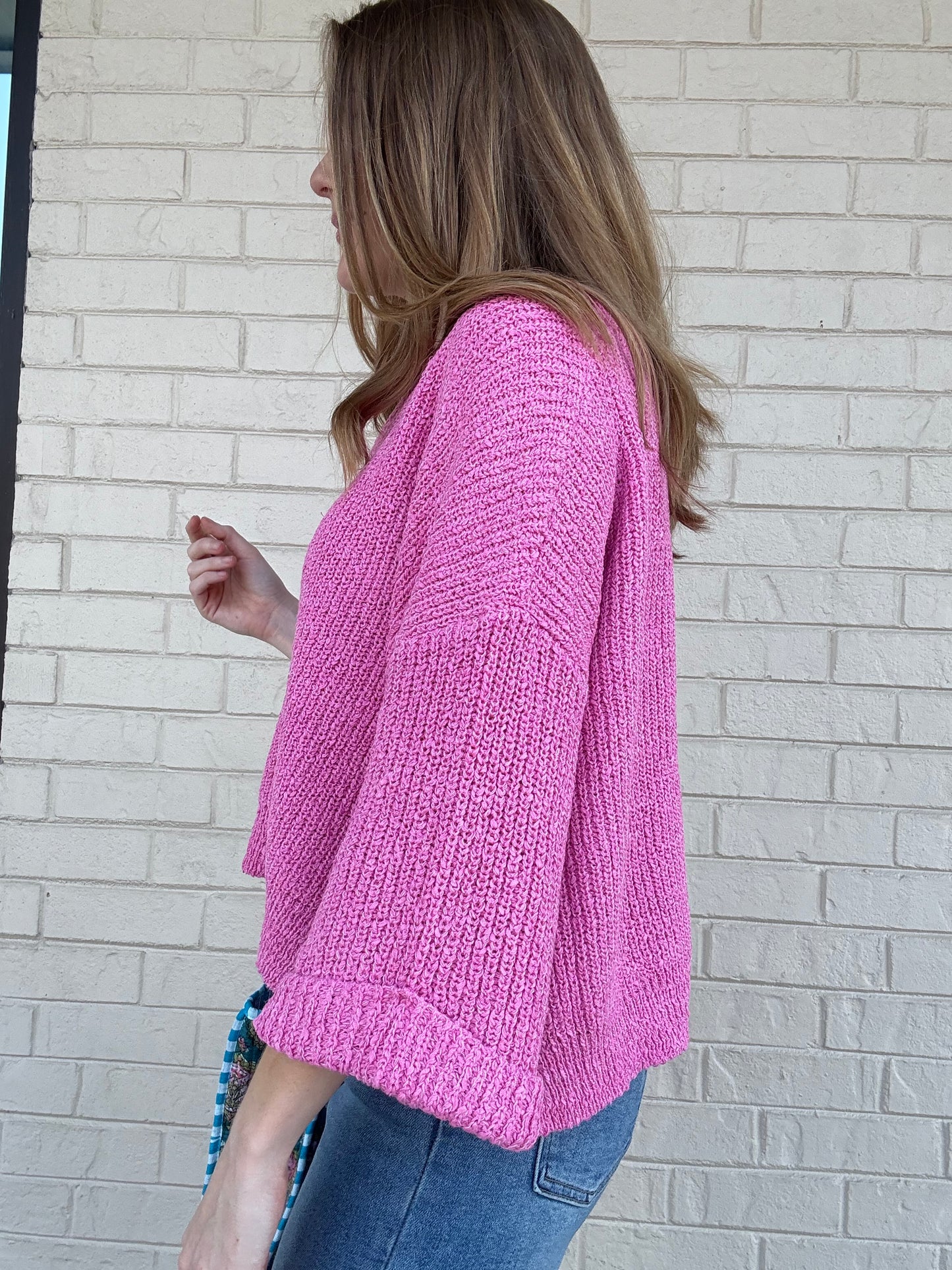 Wren Pink Sweater Top