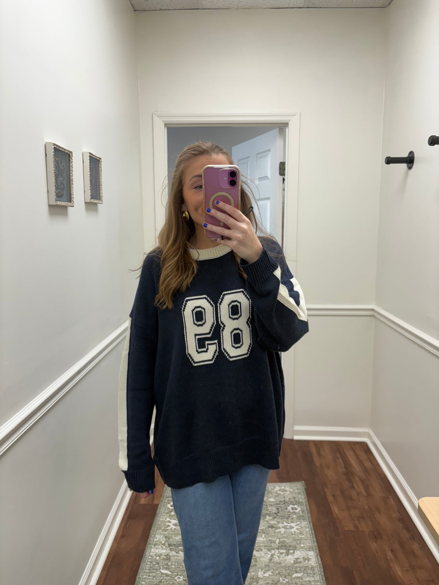 89 Navy Sweater