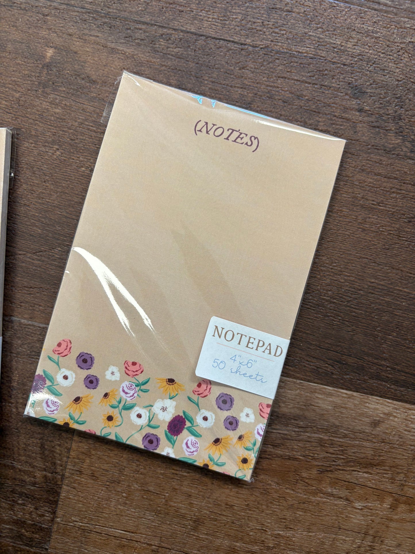 Floral Notepad