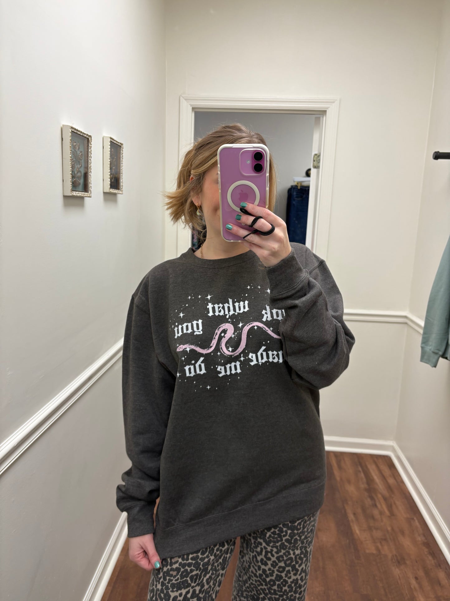 LWYMMD Snake Crewneck