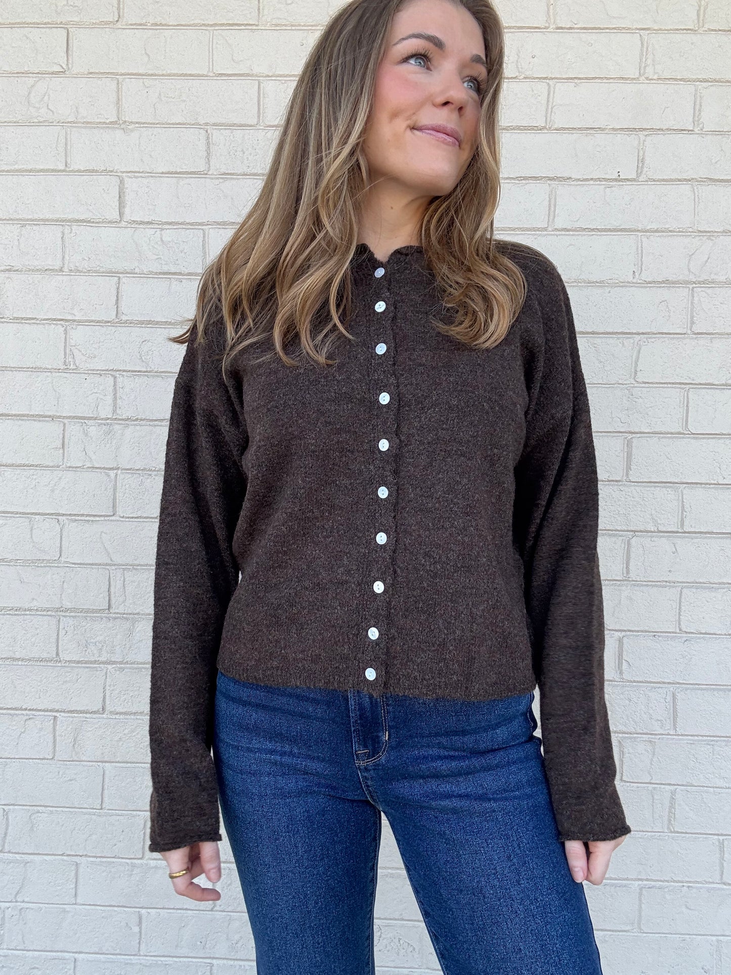Jacie Brown Cardigan