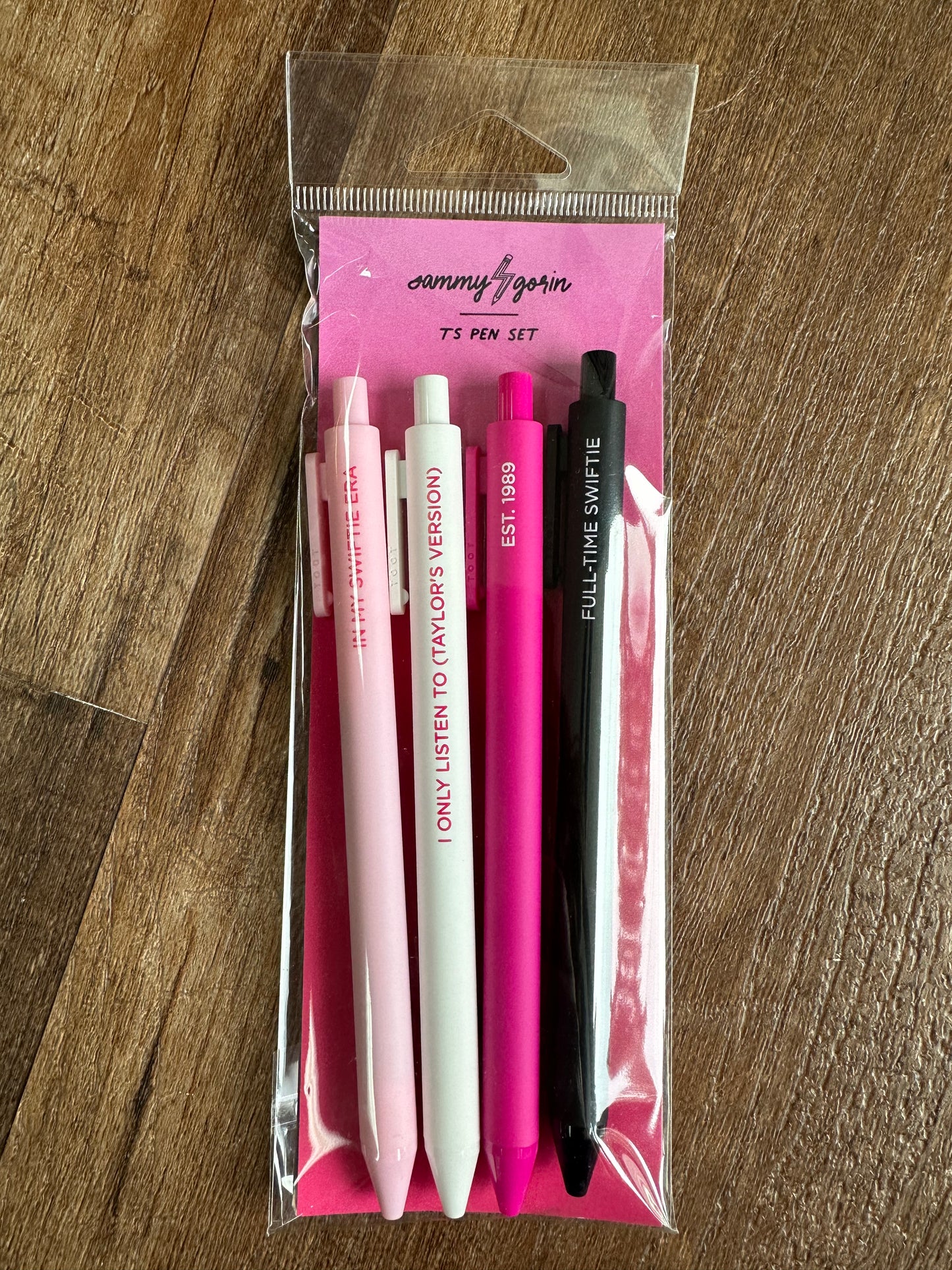 Pink Pen Set