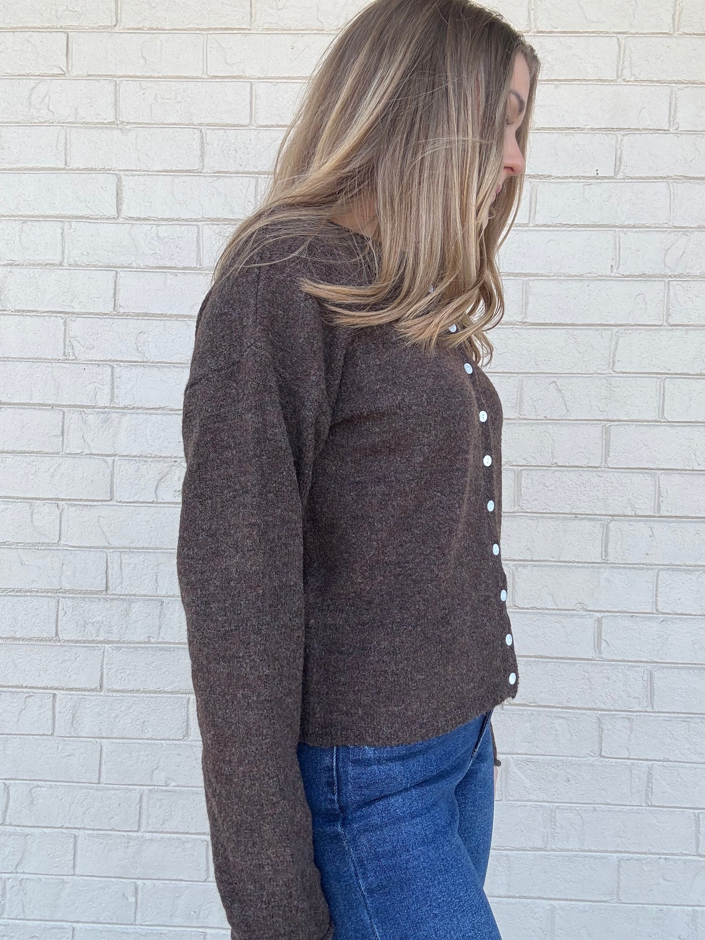 Jacie Brown Cardigan