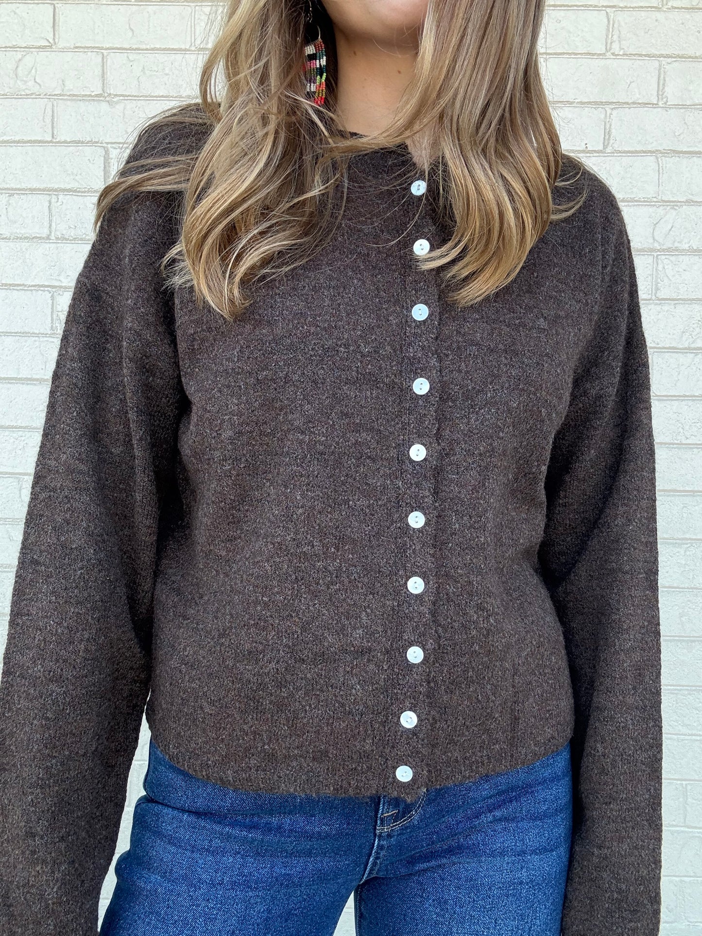 Jacie Brown Cardigan