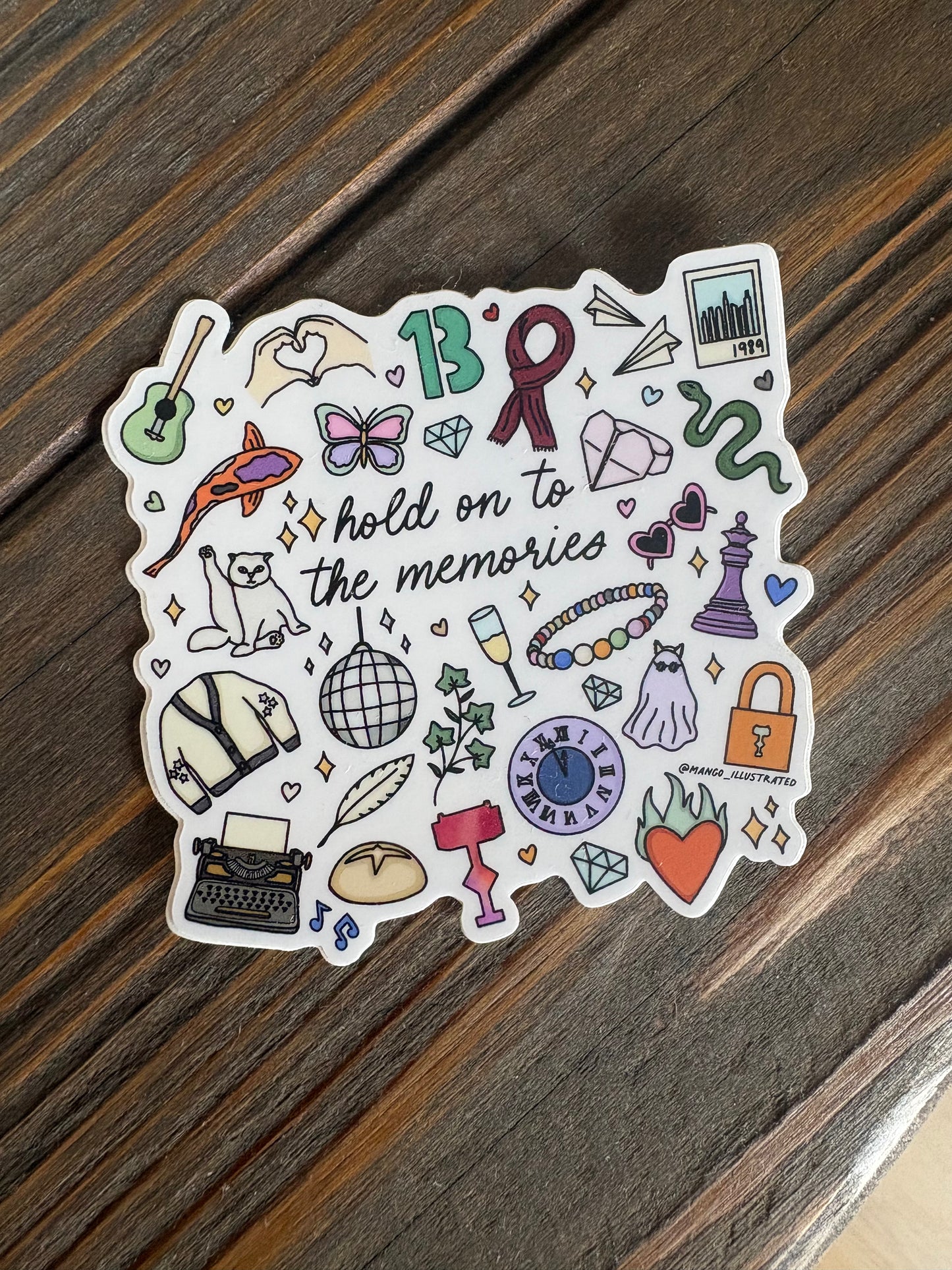 Eras Doodle Sticker