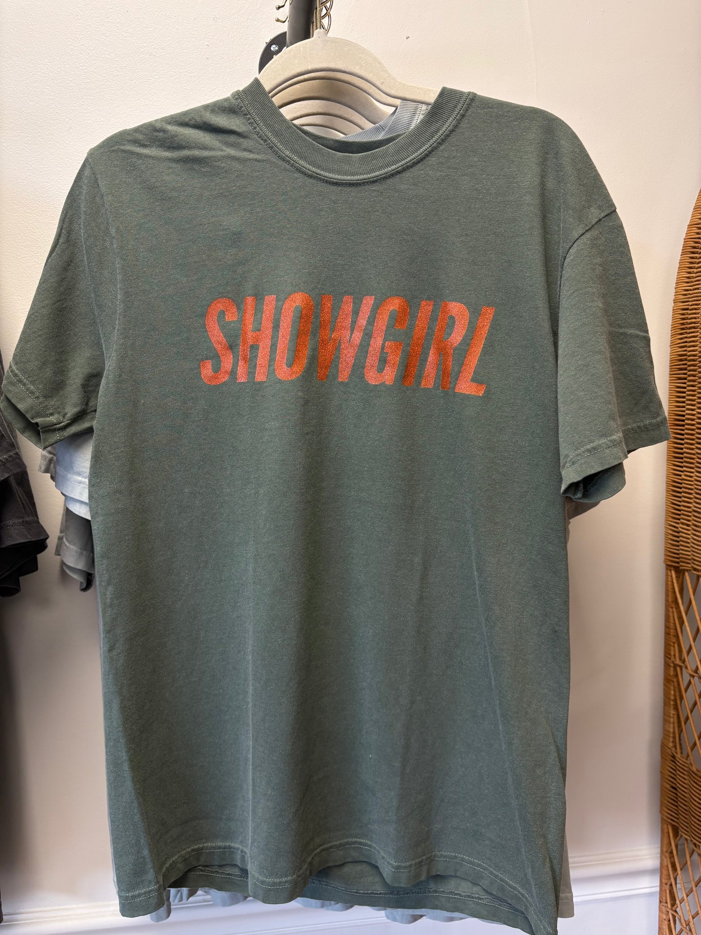Showgirl Glitter Tee