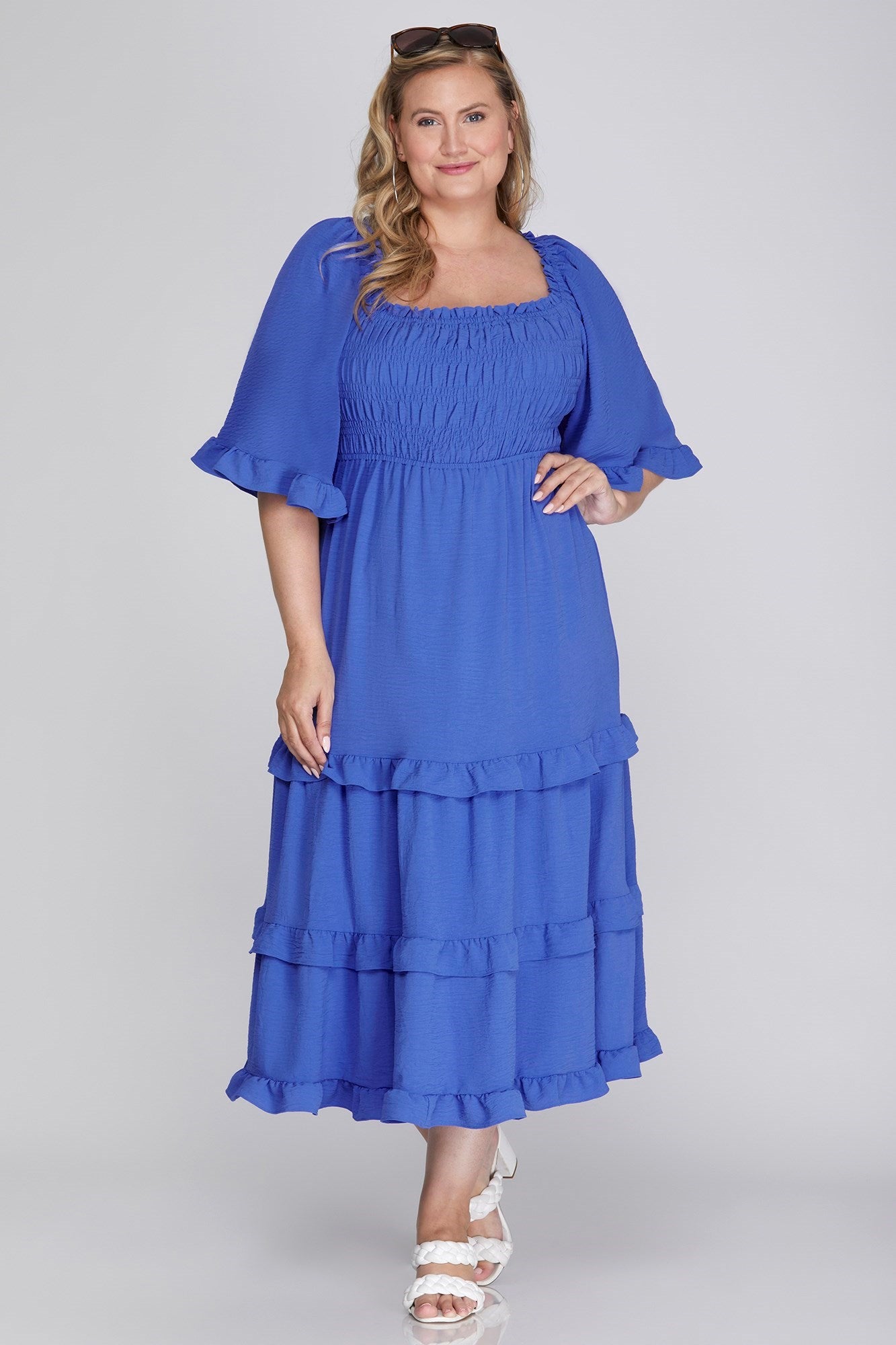 Jenny Cobalt Maxi Dress
