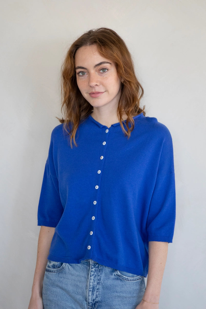 Logan Cobalt Blue Cardigan