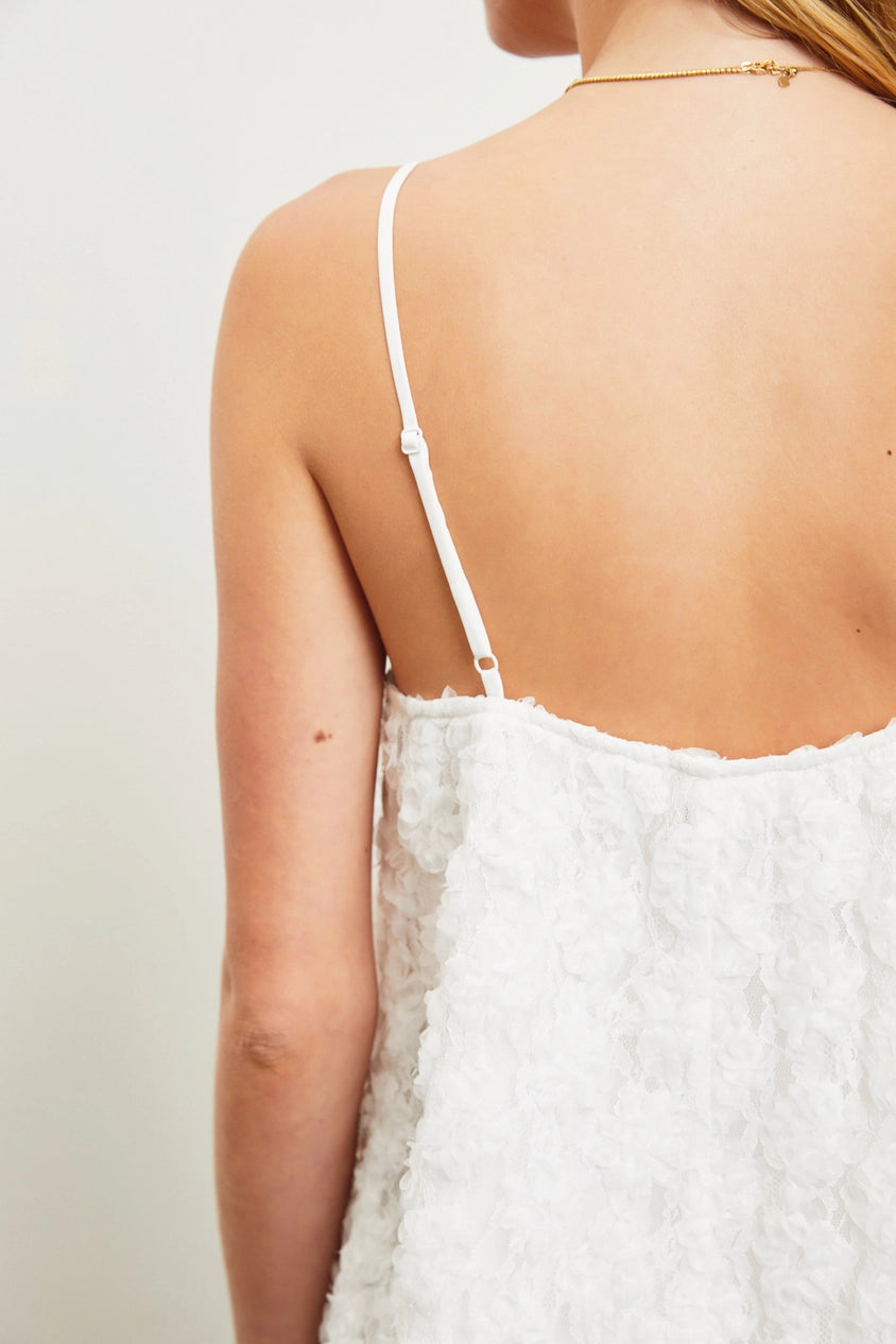 Sabrina White Mini Dress