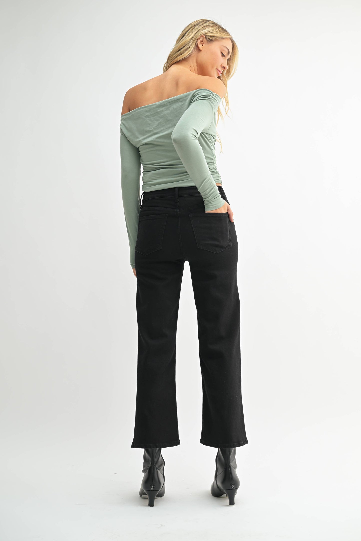 Slim Wide Leg JBD Denim