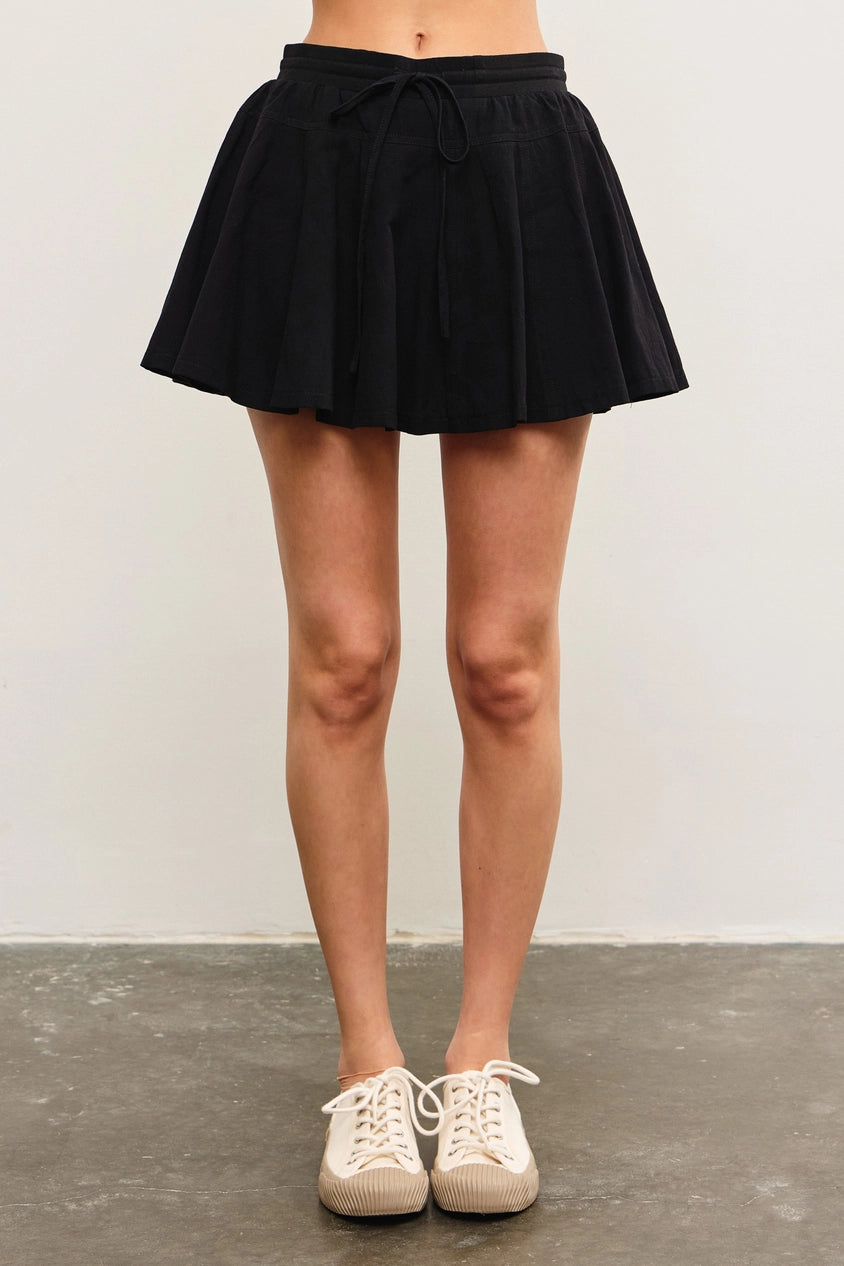 Gracie Black Skort