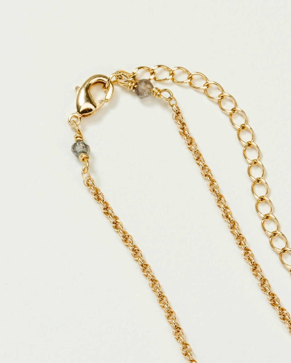 14K Eclipse Gemstone Necklace