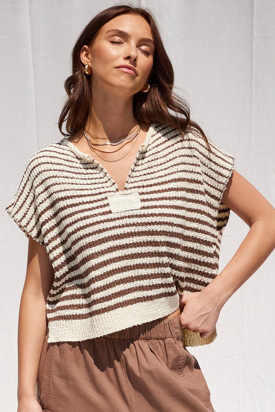 Benny Striped Tops