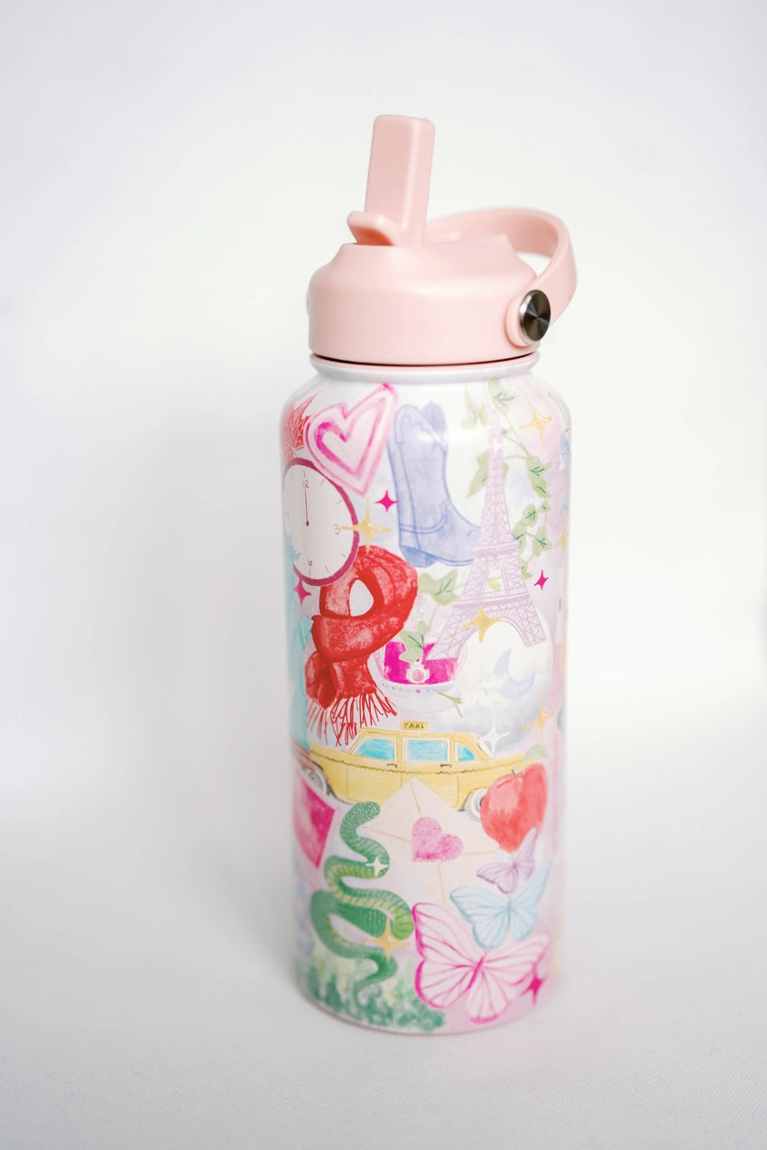32oz Insulated Eras Water Bottle