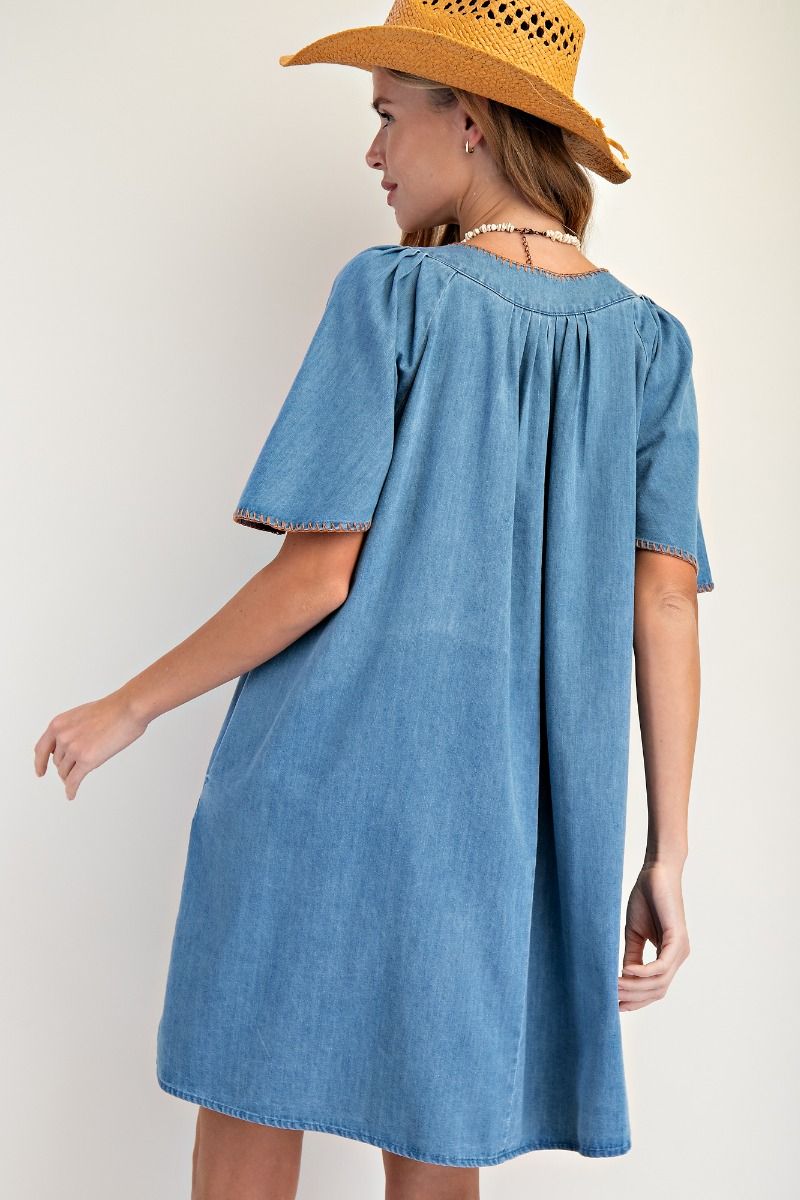 Betsy Denim Mini Dress