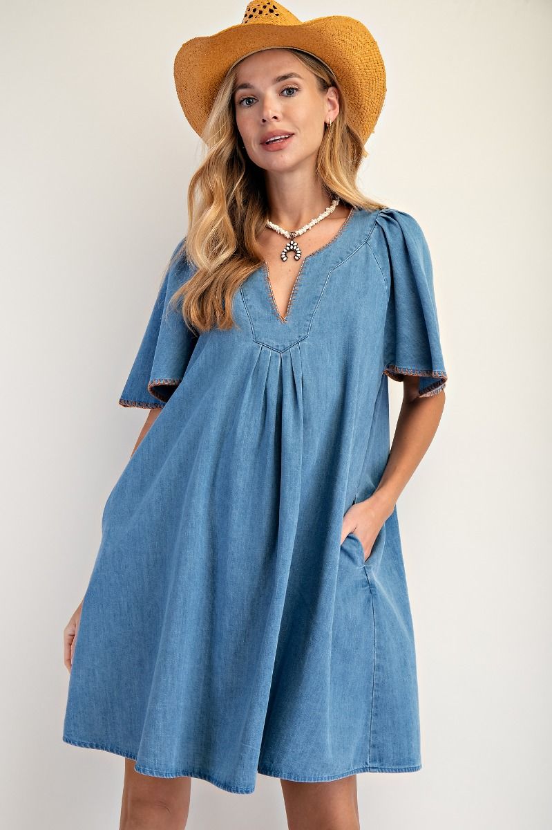 Betsy Denim Mini Dress