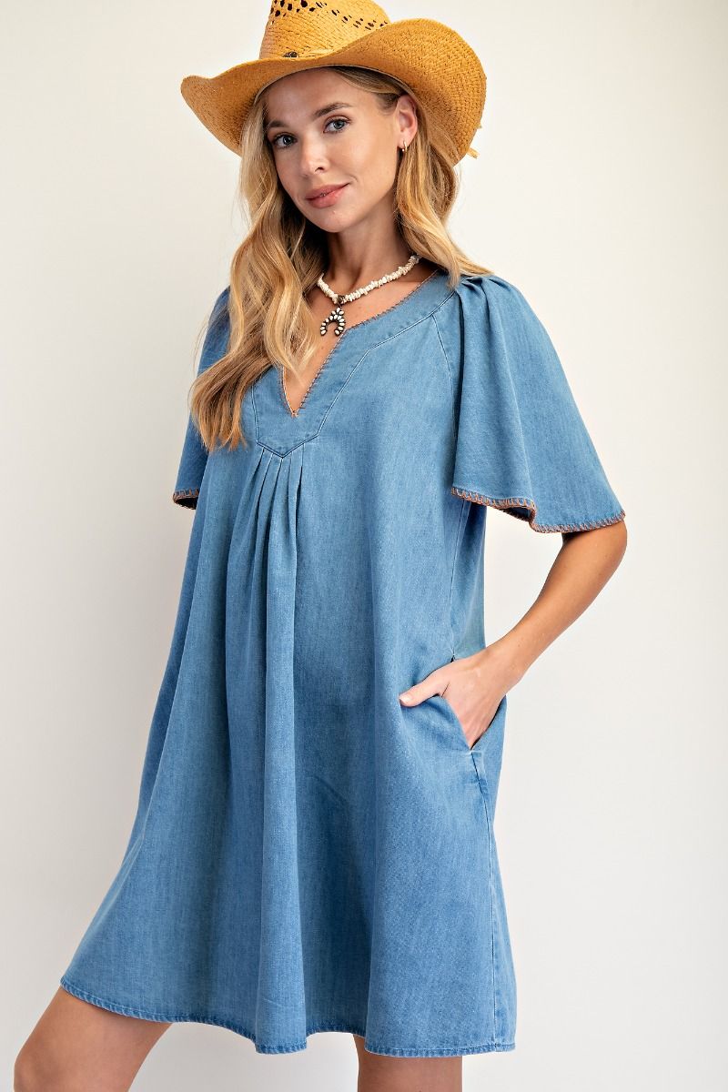 Betsy Denim Mini Dress