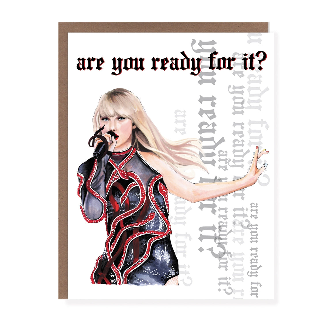 Ready For It? Birthday Card