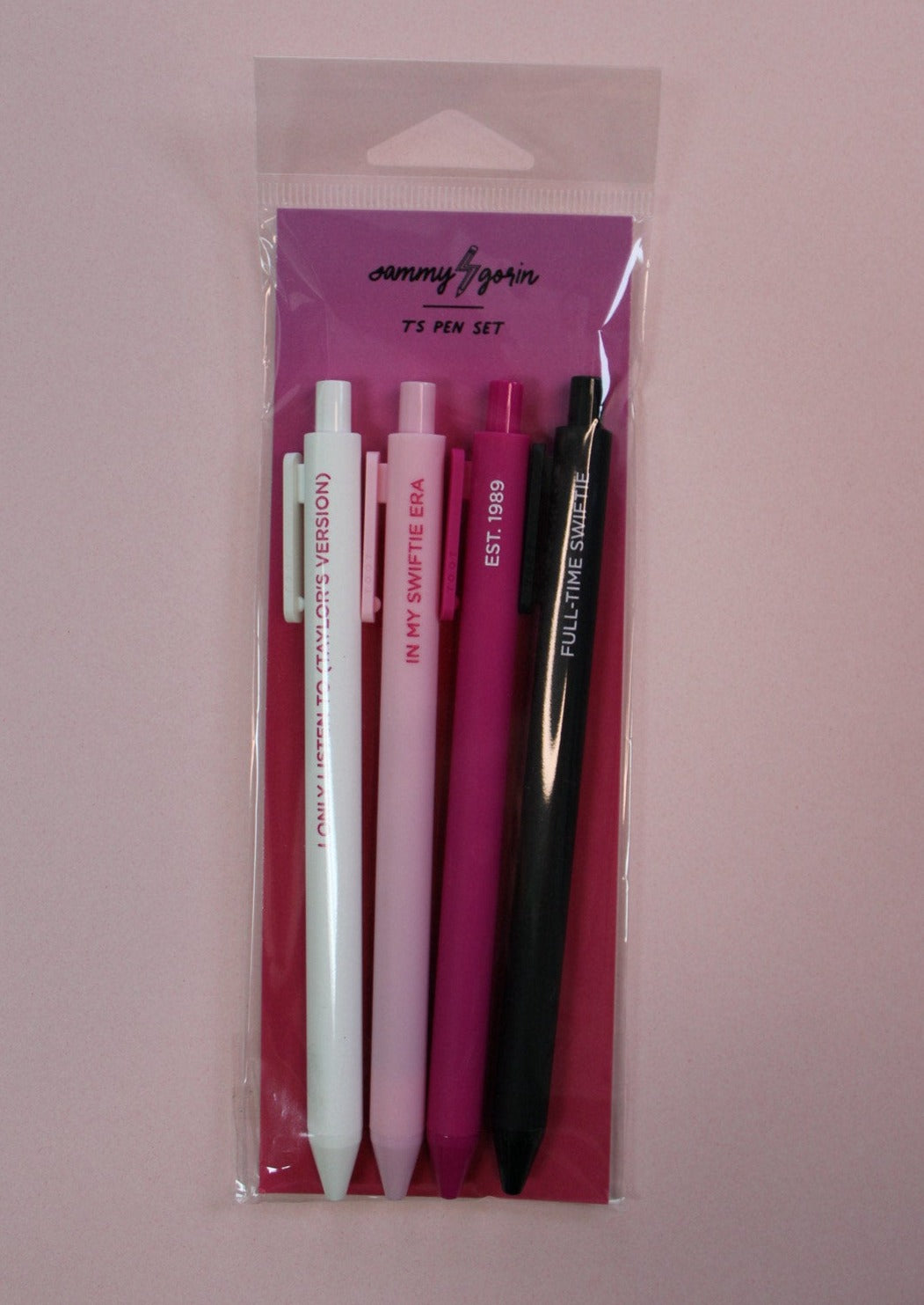 Pink Pen Set