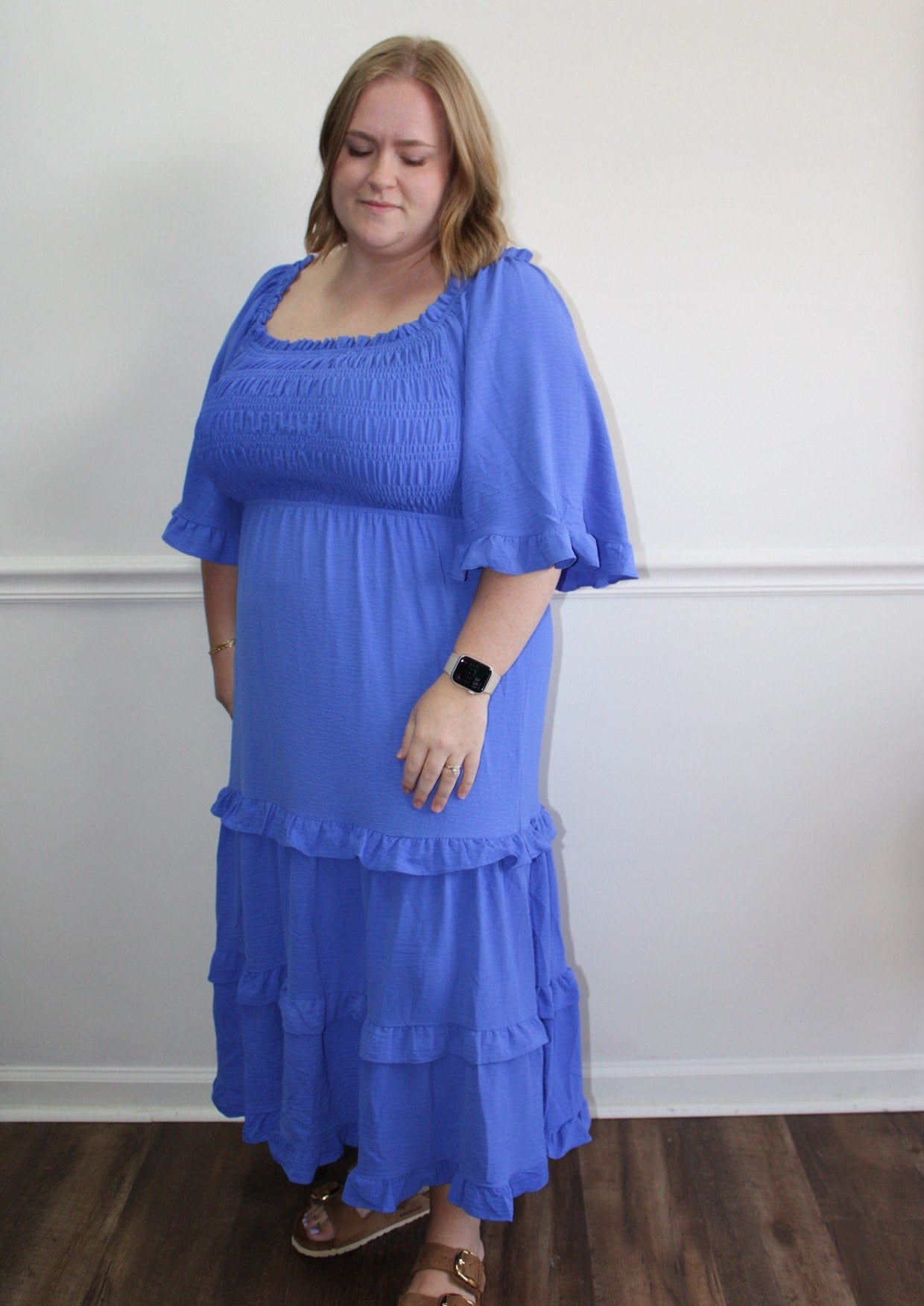 Jenny Cobalt Maxi Dress