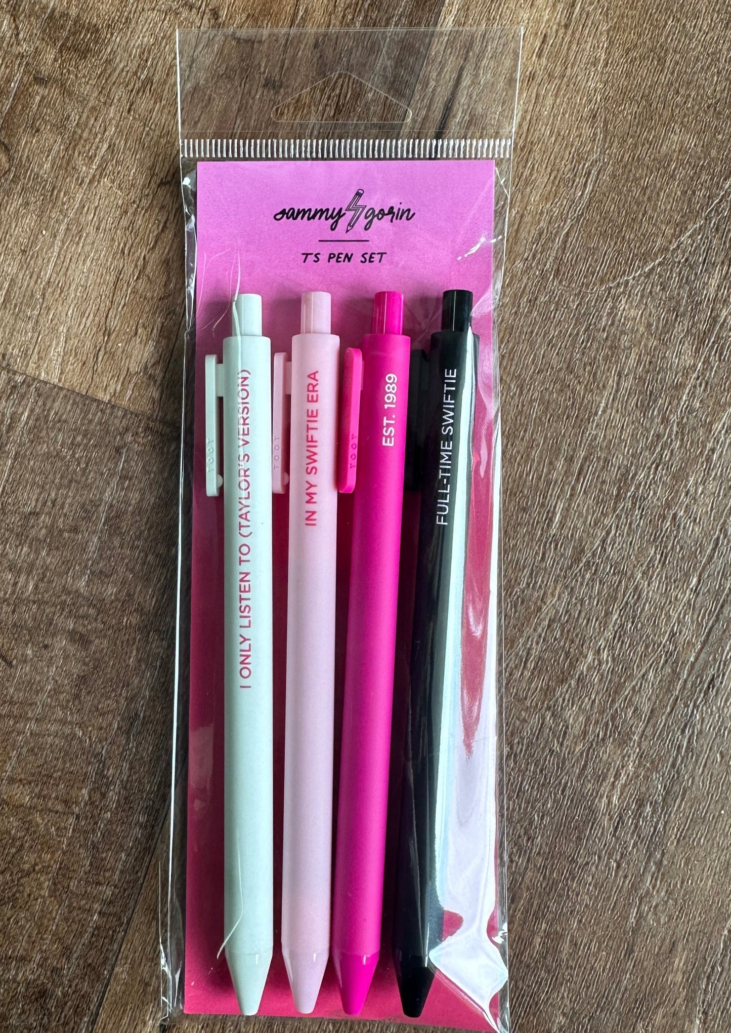 Pink Pen Set