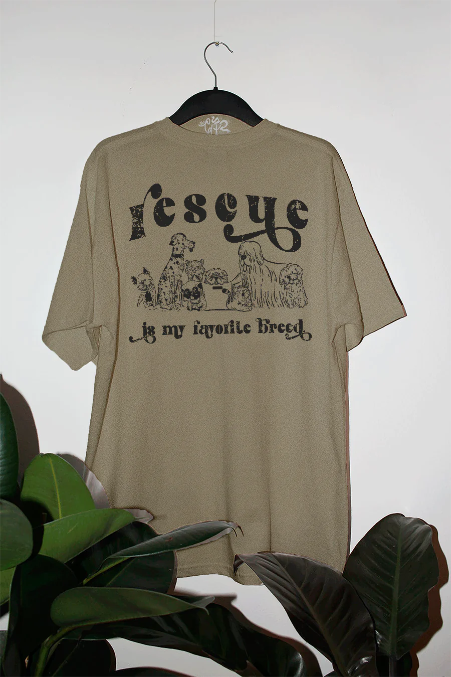 Rescue Is My Fav Breed Tee