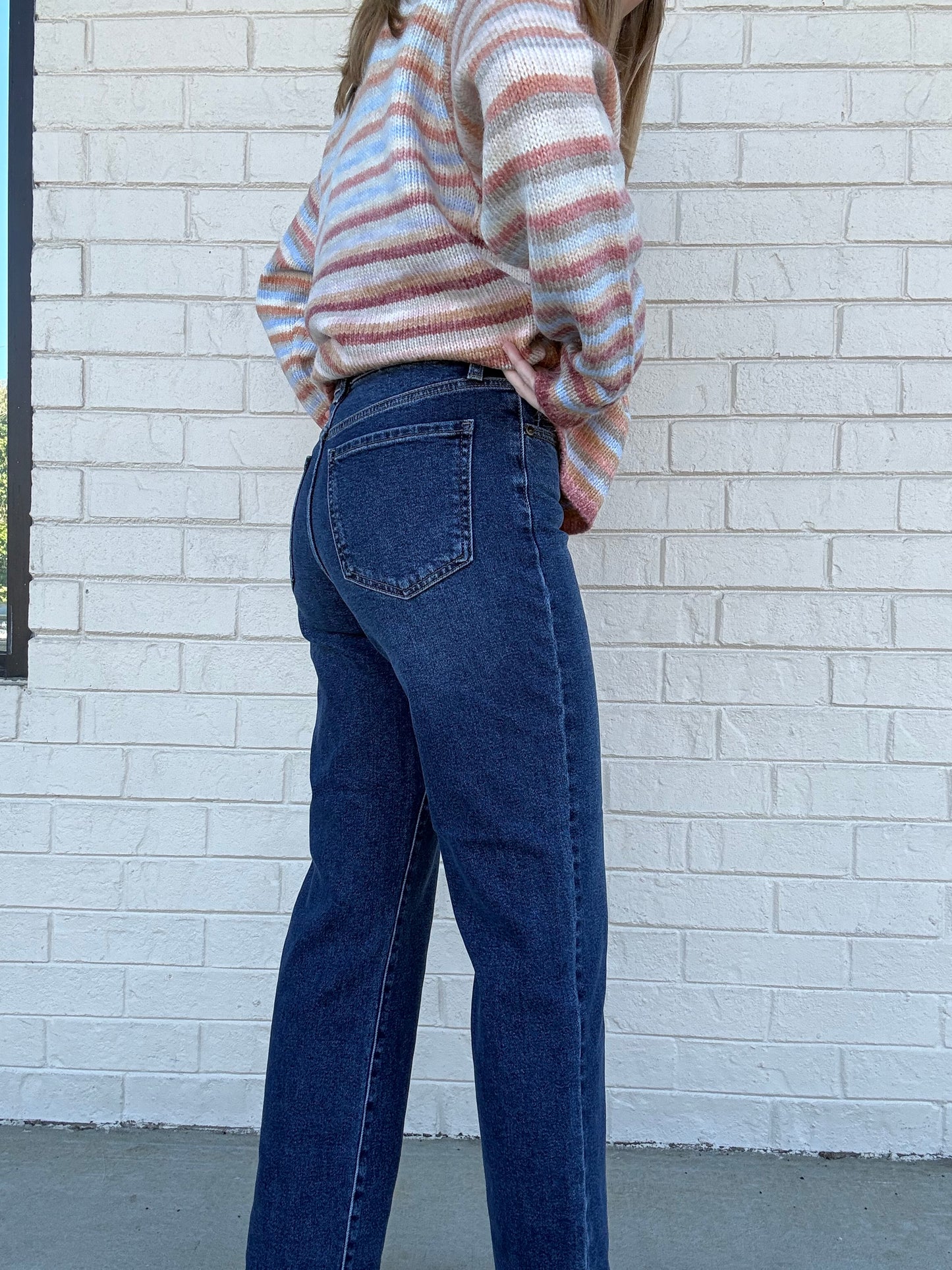 Dark JBD Vintage Straight Denim