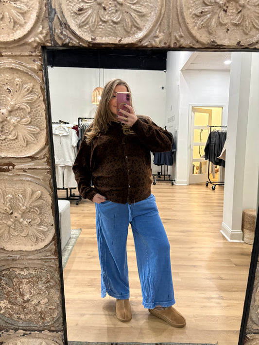 Blueberry Washed Pants