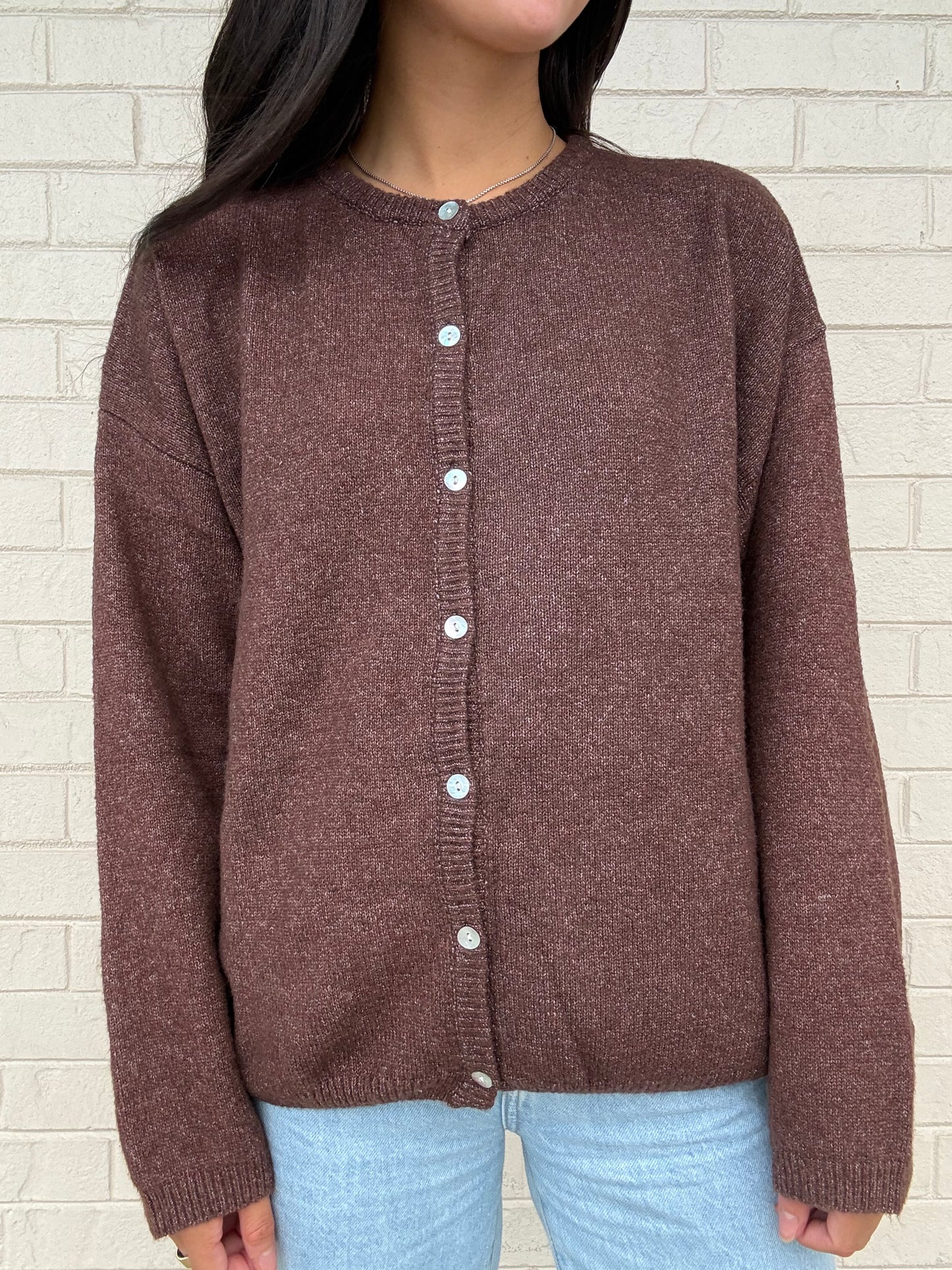 Maeve Brown Cardigan