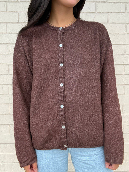 Maeve Brown Cardigan
