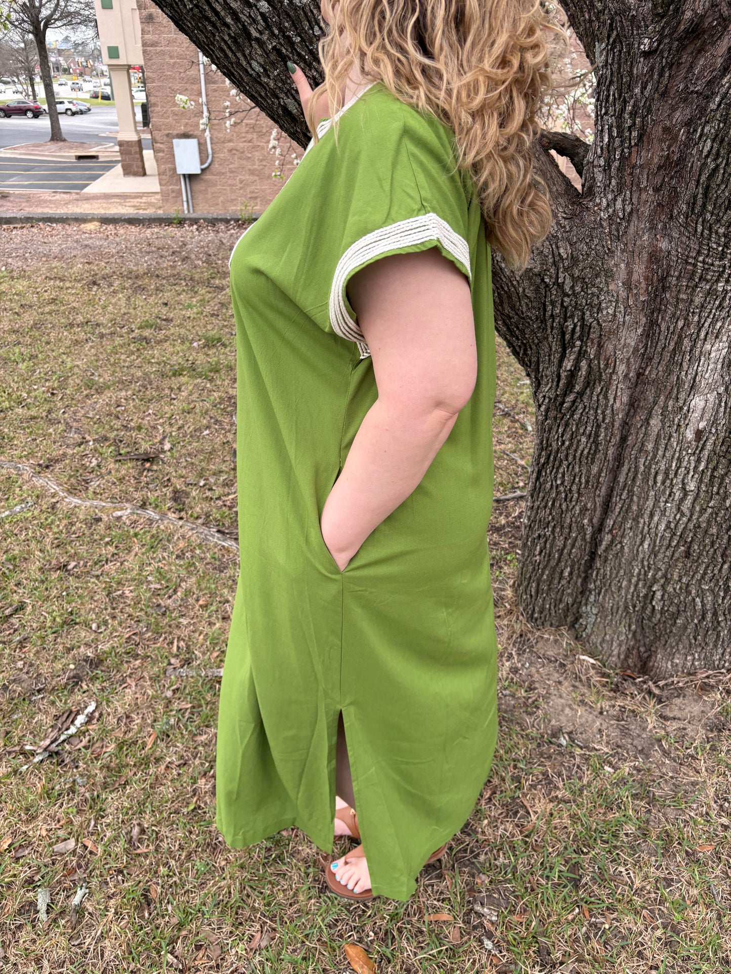 Matcha Midi Dress