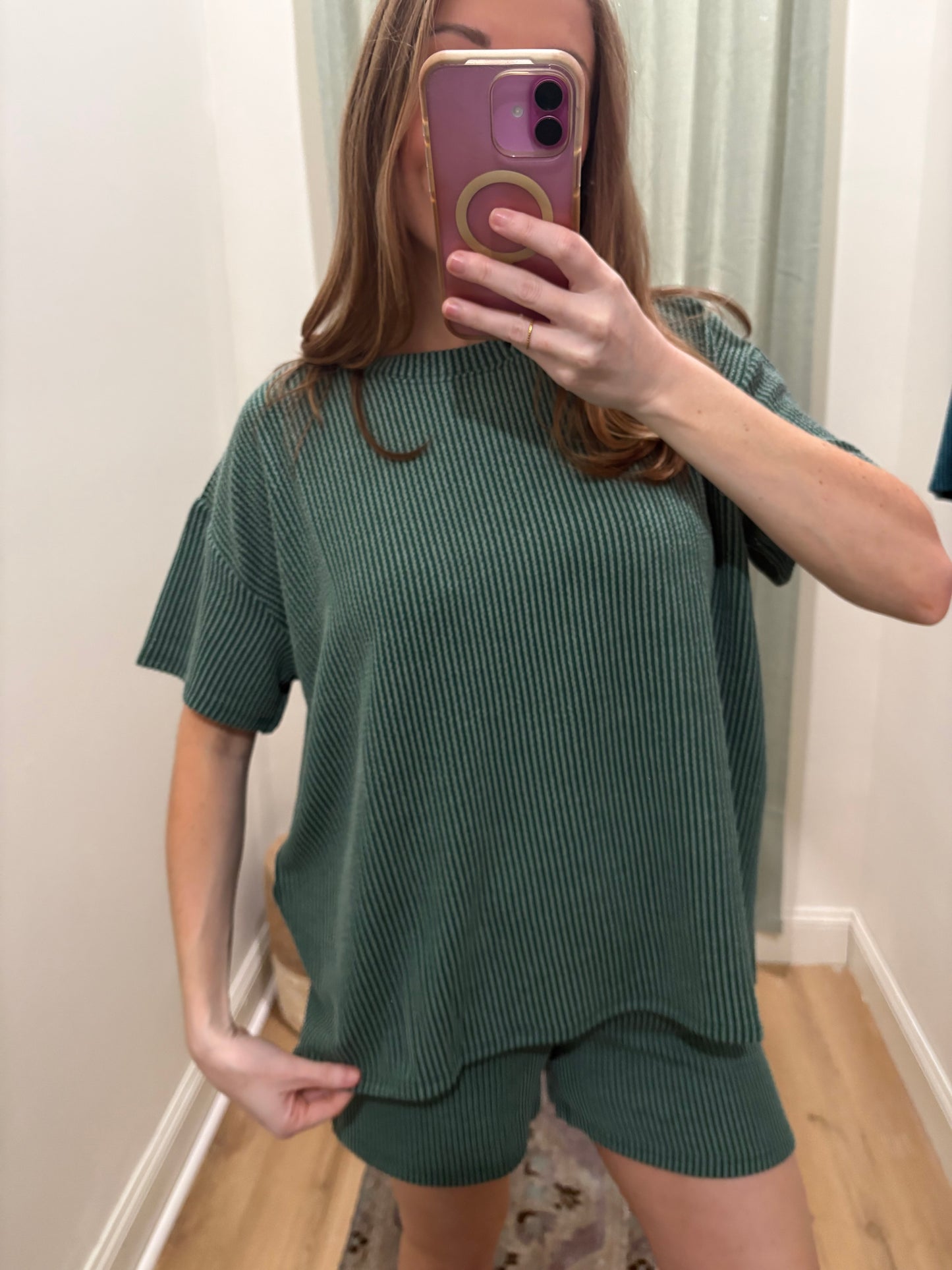Jamie Raised Ribbed Matching Sets