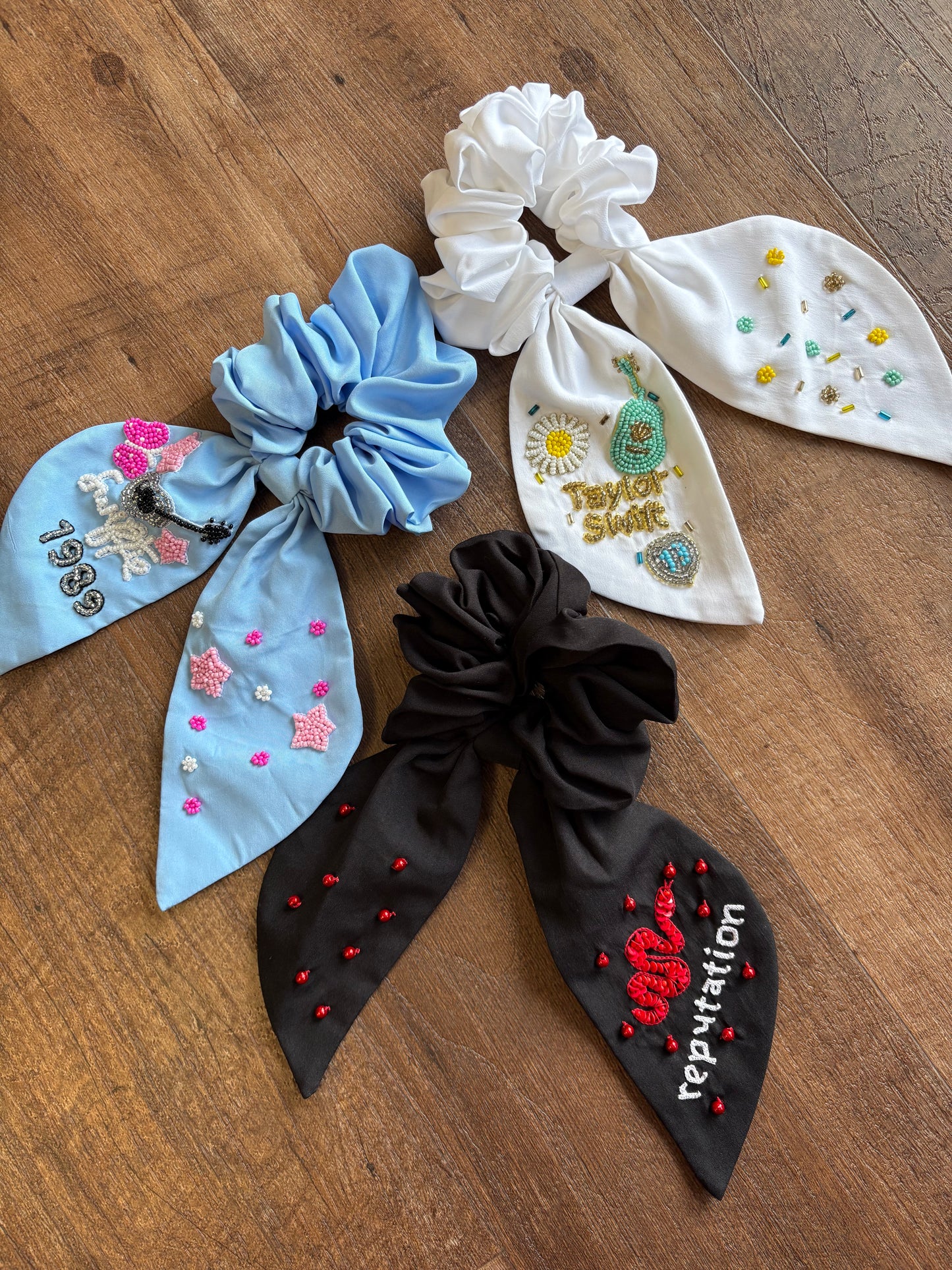 Eras Beaded Scrunchies