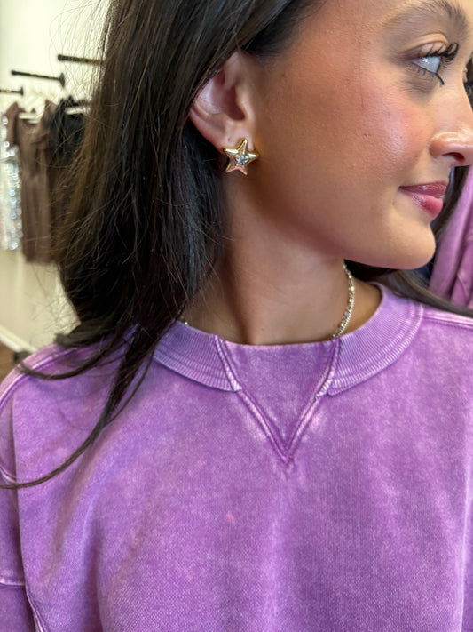 Star Studs Earrings