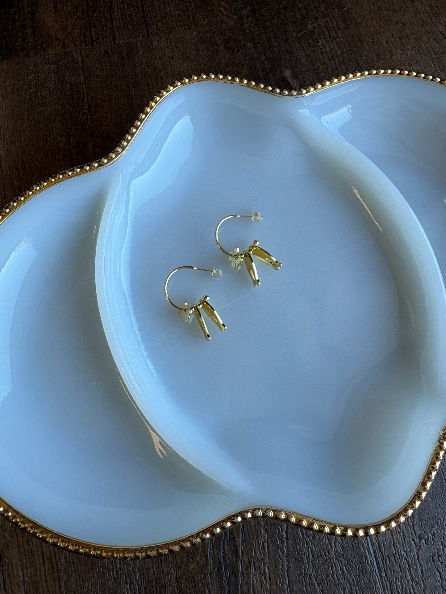 Cat Silhouette Dangle Earring