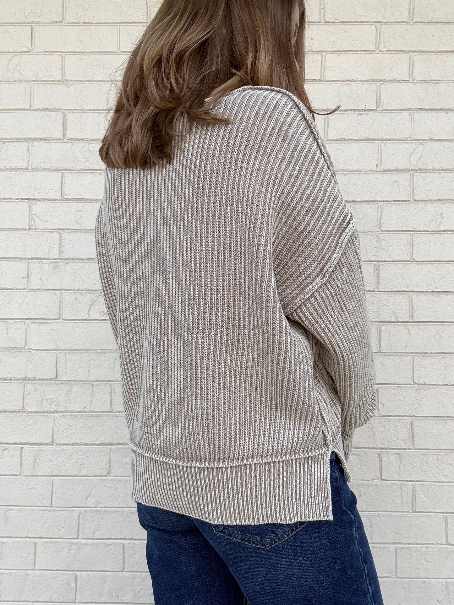Ophelia Light Mocha Sweater
