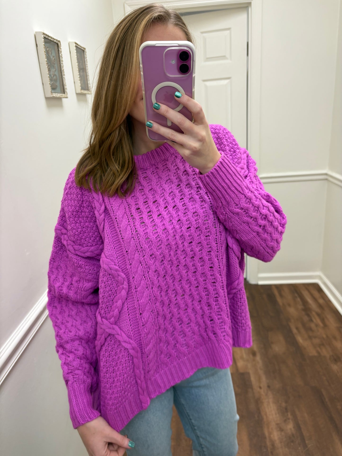 Gracie Braided Sweater