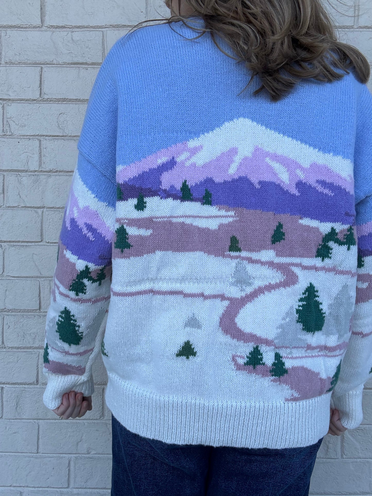 Snow Mountain Sweater