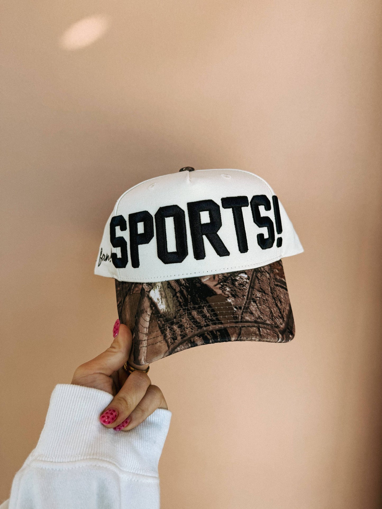 SPORTS! Camo Trucker Hat