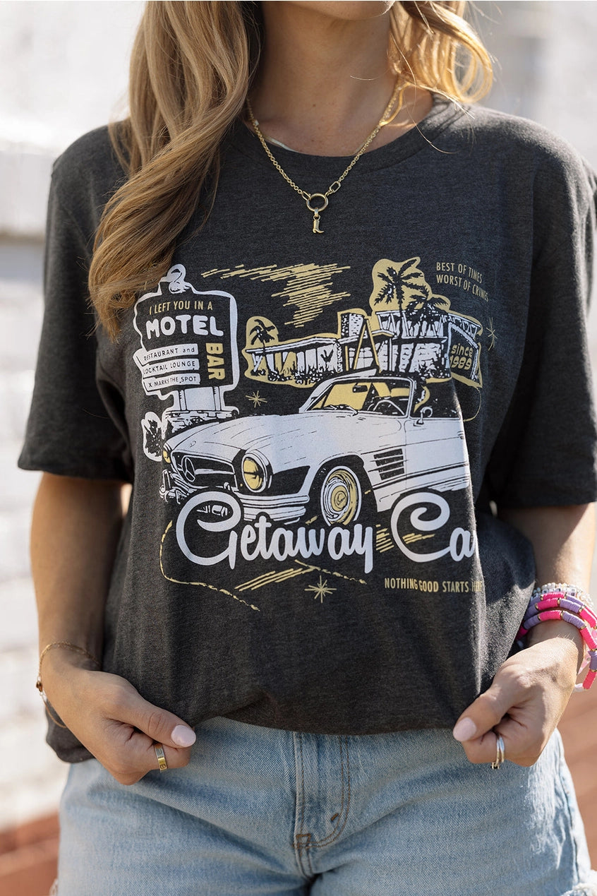 Getaway Car Motel Tee