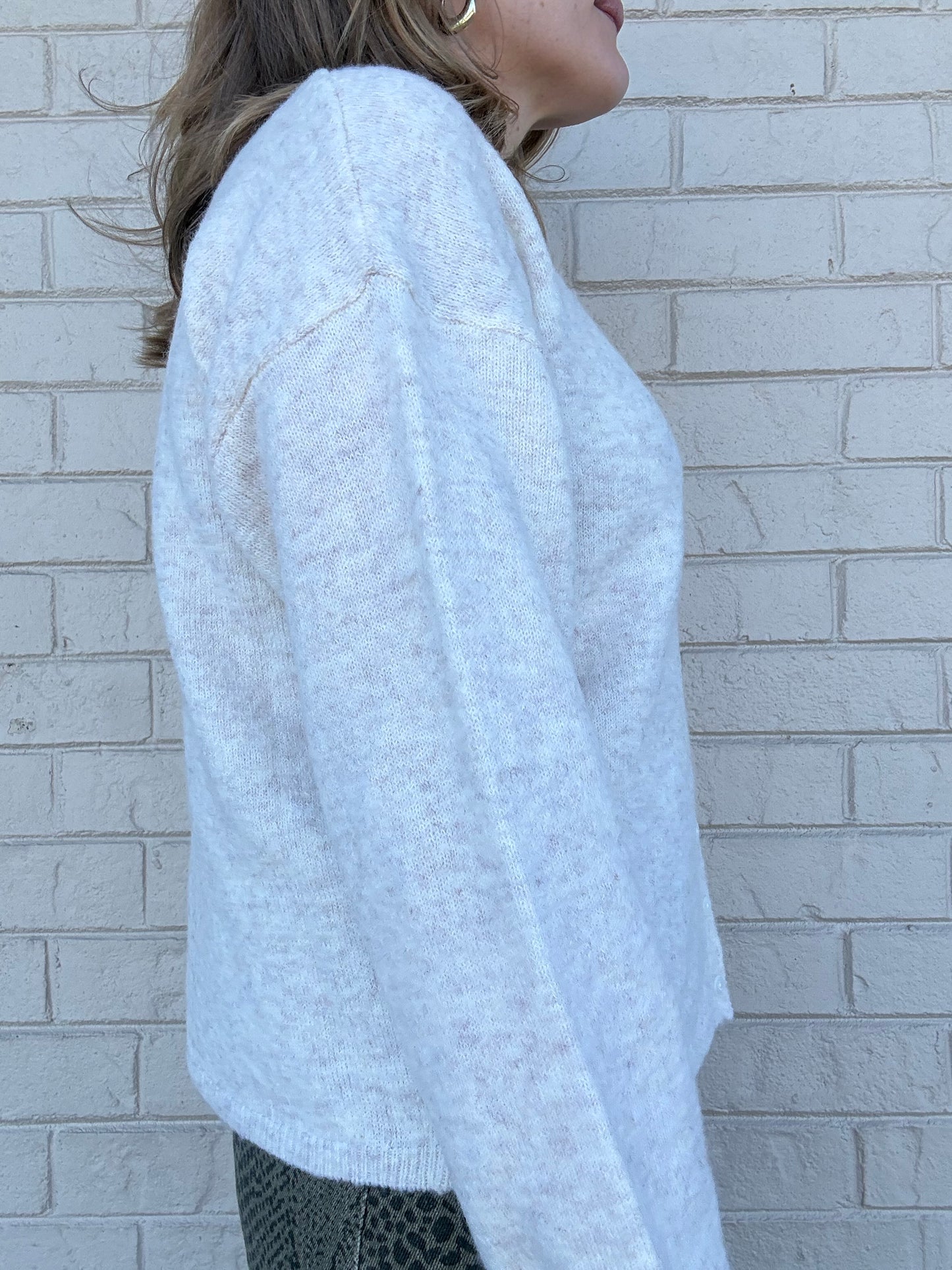 Jacie Oatmeal Cardigan