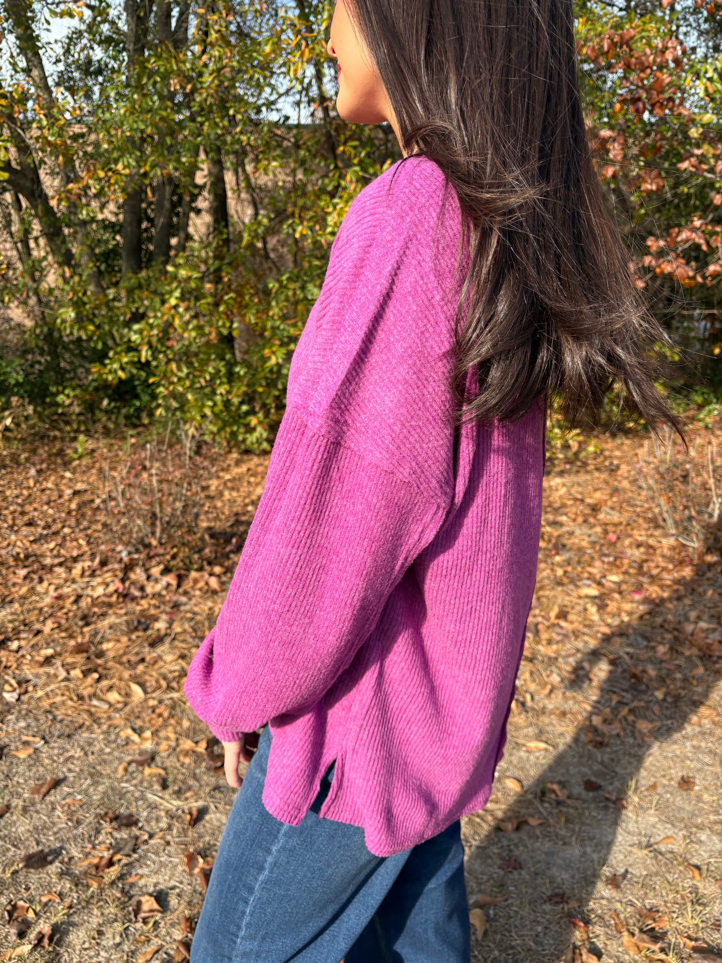 Teddy Ribbed Hacci Sweaters