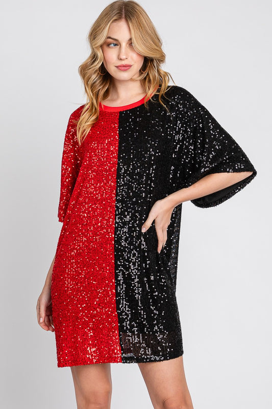 Gameday Sequin Dress