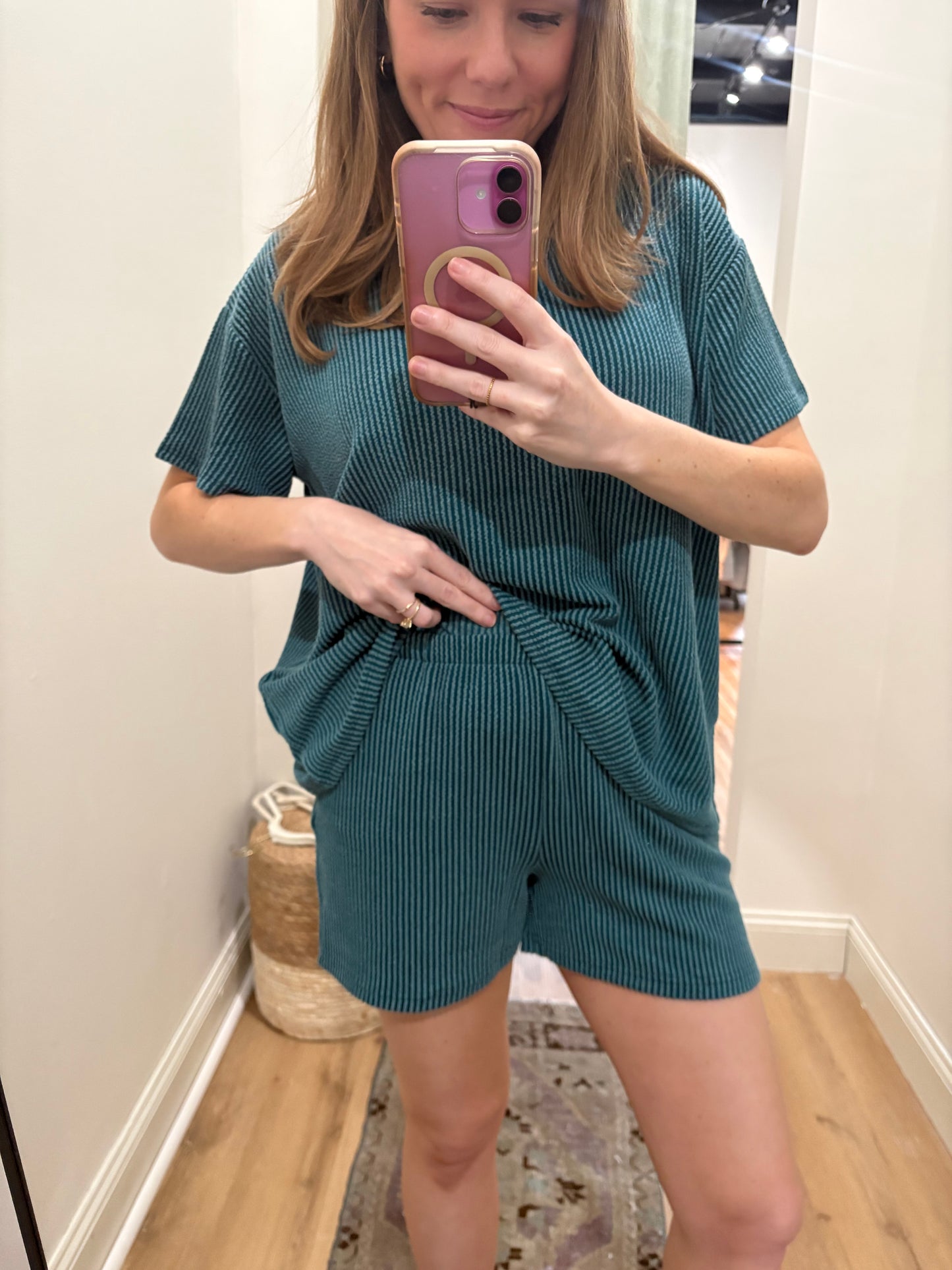 Jamie Raised Ribbed Matching Sets