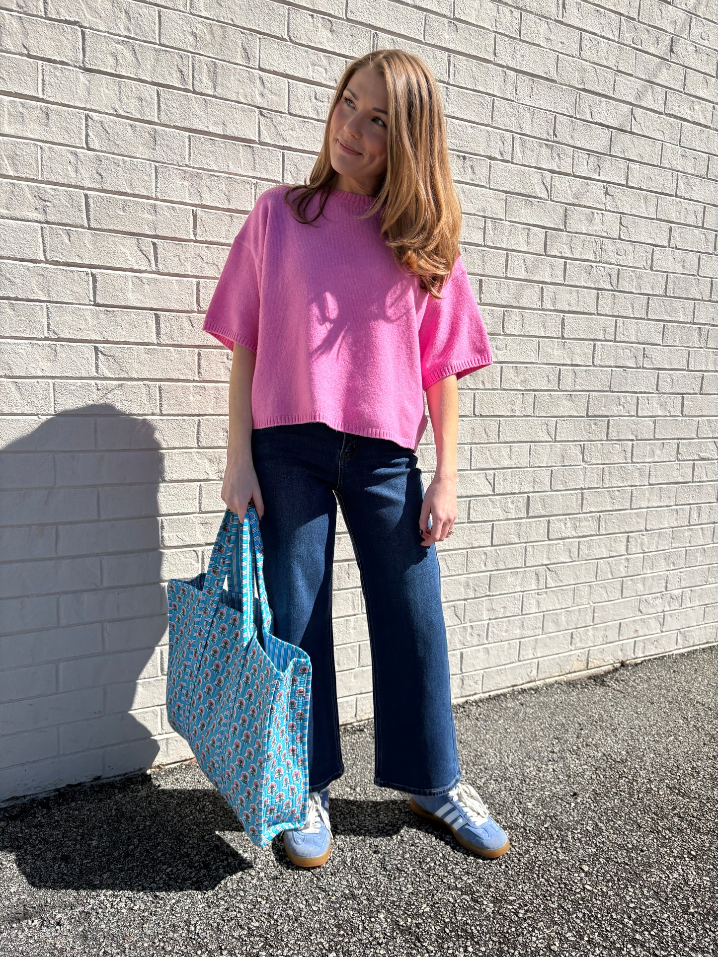 Angel Pink Sweater Top